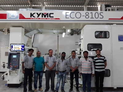 KYMC Concludes A Successful 2017 with 5 New Press Installations in India