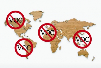 How printers from different parts of the world are treating VOCs emission?