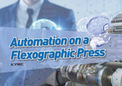 Automation on a flexographic press